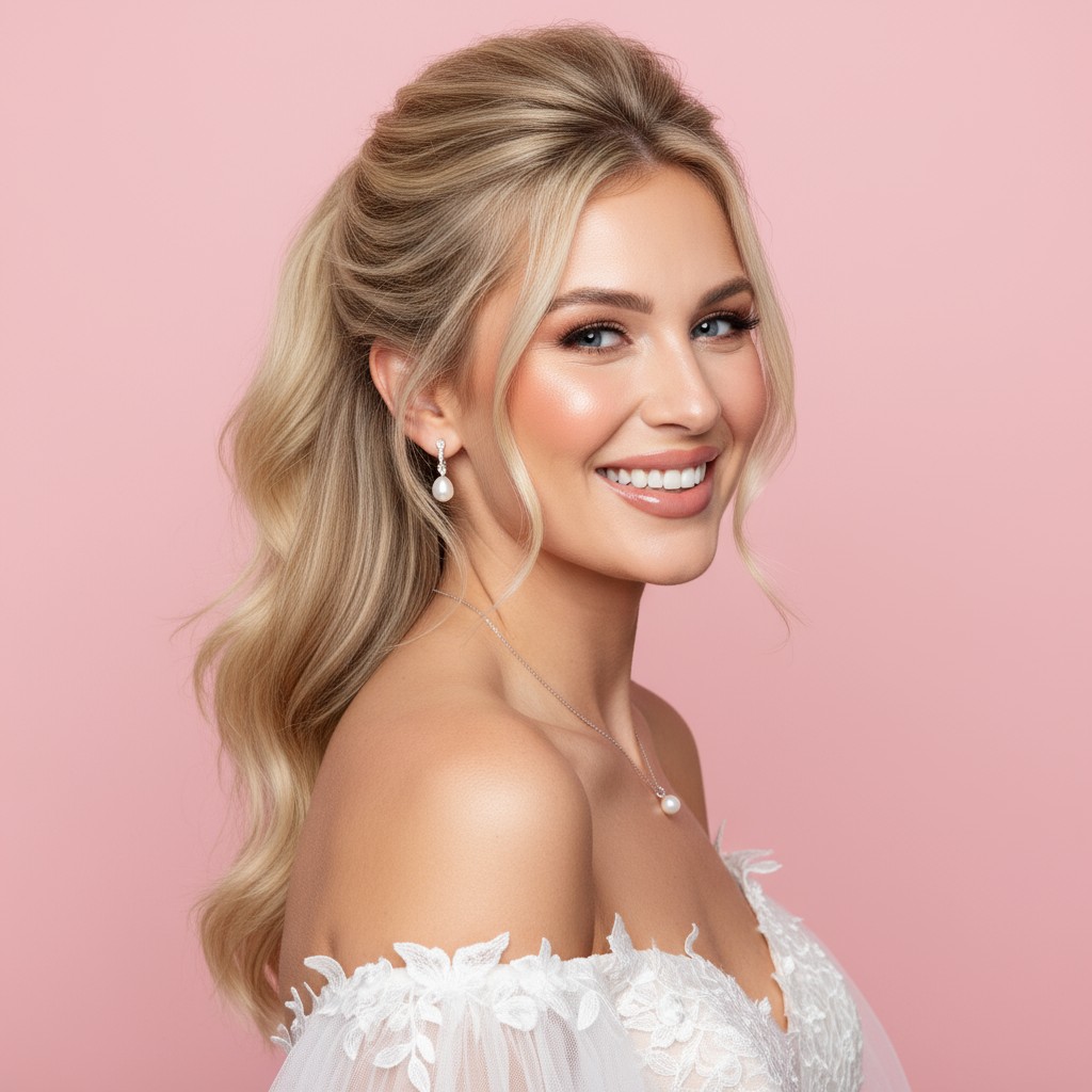 Ponytail For Bride Ideas